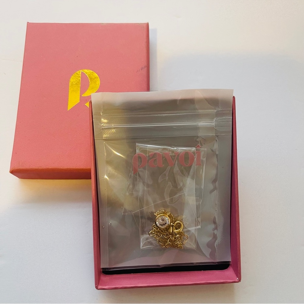 Pavoi Gold plated Necklace. - Picture 2 of 3